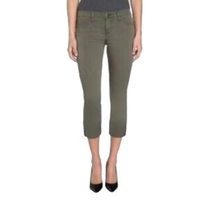 Rock & Republic Women’s Mid Rise Capri Kendall Jeans Size 16 - Olive Night